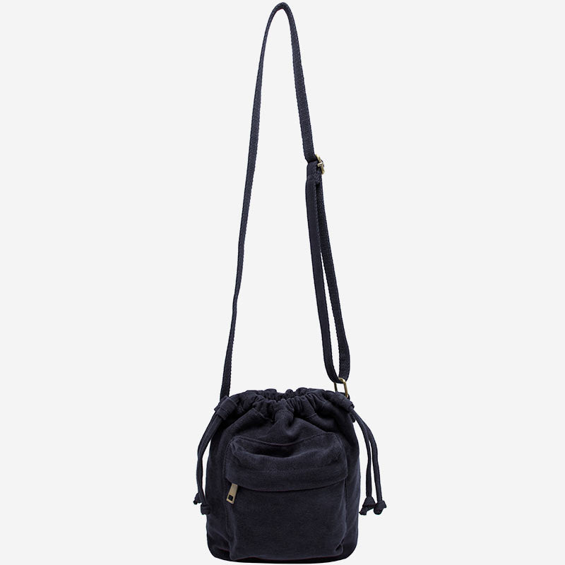 Cute Drawstring Bucket Crossbody Bag