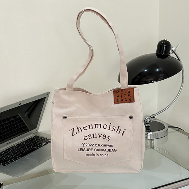 Tote Bag for Women Minimalist Printing Daily Commuter Shoulder Bag