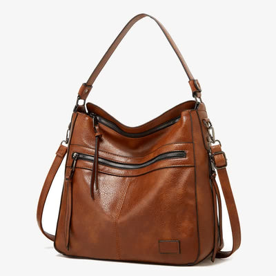 Tote Bag For Women Simple PU Leather Crossbody Daily Bag