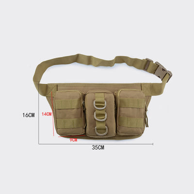 Waist Bag For Men Tactical Outdoor Sports Multifunctional Shoulder Bag