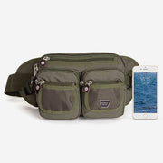 Multi-Pocket Large Capacity Durable Casual Waist Bag