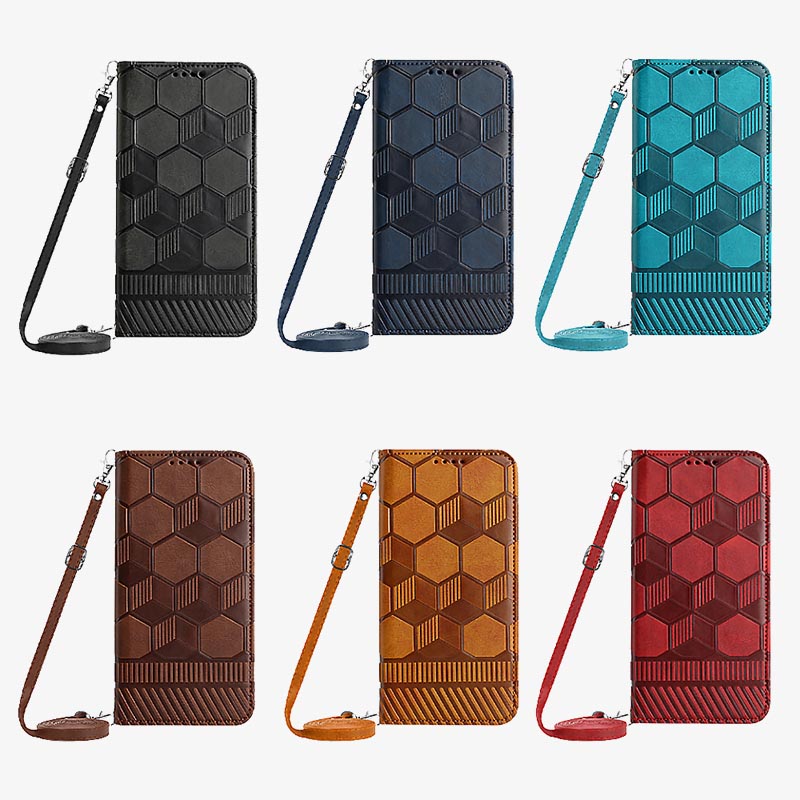 Crossbody Phone Case For Iphone Nest Pattern Protective Case