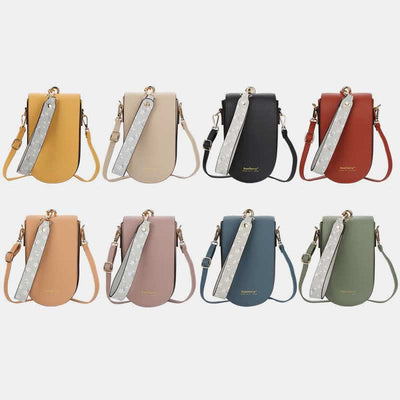 Mini Crossbody Bag Phone Purses for Women Girls with Wrist Strap