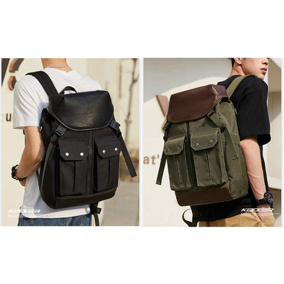 Multi-Pocket Waterproof Men's Business Backpack Roomy Breathable Laptop Pack