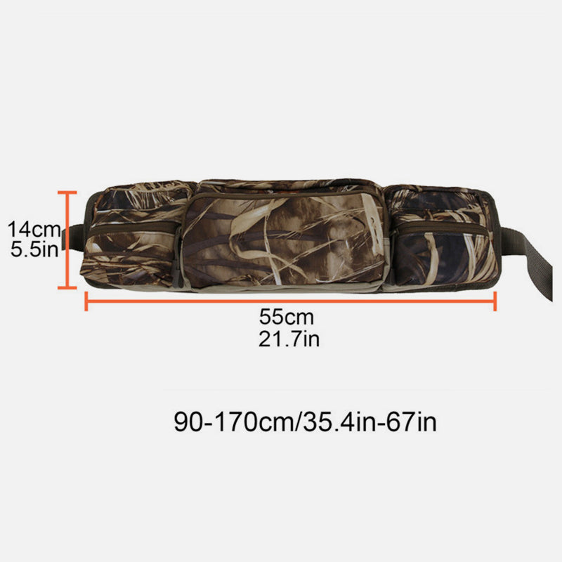 Large Waist Bag for Men Camo Waist Pack Belt Bag