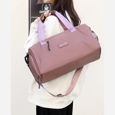 Duffel Bag For Weekender Dry Wet Separate Crossbody Handbag