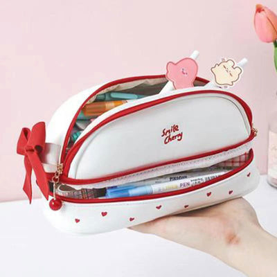 Pencil Case For Women Simple Cute Large Capacity Pen Case