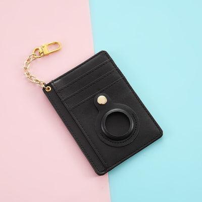 Airtag Womens Wallet Pull Out RFID Anti Theft Card Holder