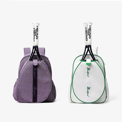 Women Men Racket Bag For Two Badminton Rackets Adult Backpack