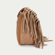 Bohemia Crossbody Bag For Women Vintage Tassel Shoulder Bag