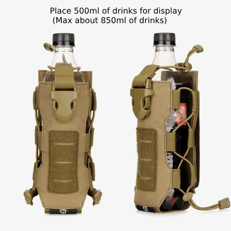 Tactical Tool Bag Outdoor Adjustable Hanging Water Bottle Bag