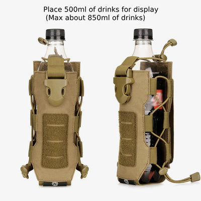 Tactical Tool Bag Outdoor Adjustable Hanging Water Bottle Bag