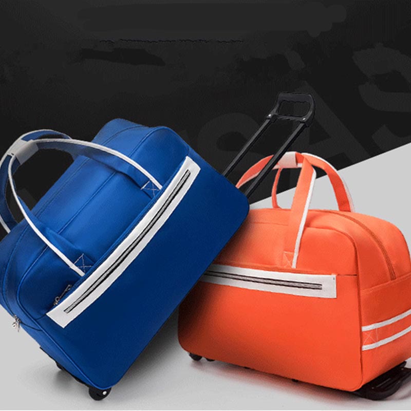 Pull Rod Luggage Women Men Minimalist Business Trip Duffel Bag