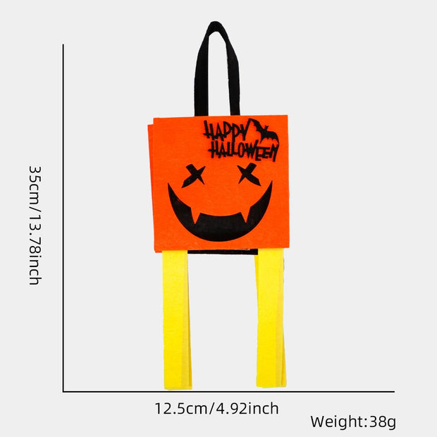 FREE TODAY: 2Pcs Halloween Felt Cloth Candy Bag Party Dress Up Handbag