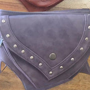 Waist Bag For Women Vintage Outdoor Sports Riveted Belt Bag