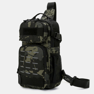 Waterproof Durable Tactical Camouflage Sling Bag With Reflective Strap