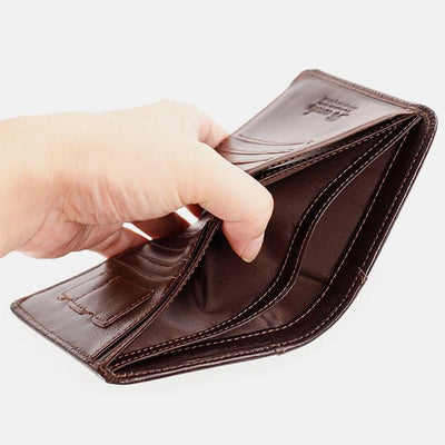 RFID Multifunctional Leather Wallet