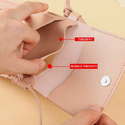 Lightweight Mini Shoulder Phone Bag for Women with Touch Screen Window