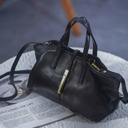 Top-Handle Bag For Women Dating Vintage Leather Crossbody Bag