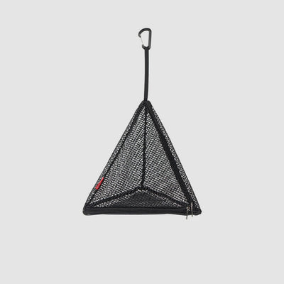 Storage Bag For Outdoor Camping Triangle Folding Net Storage Basket