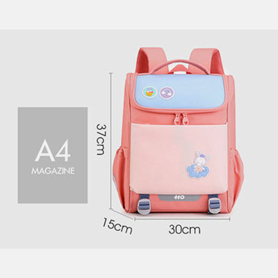 Backpack For Students All-In-One Lightweight Reflective Primary School Bag