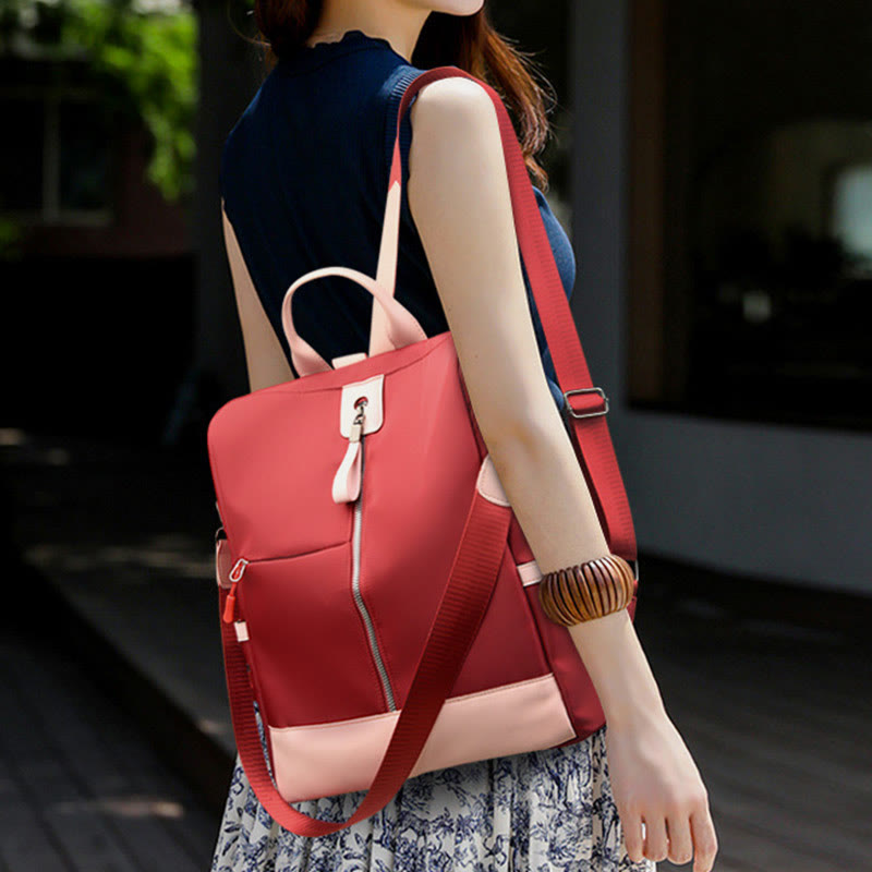 Backpack For Women Casual Travel Waterproof Oxford Shoulder Bag