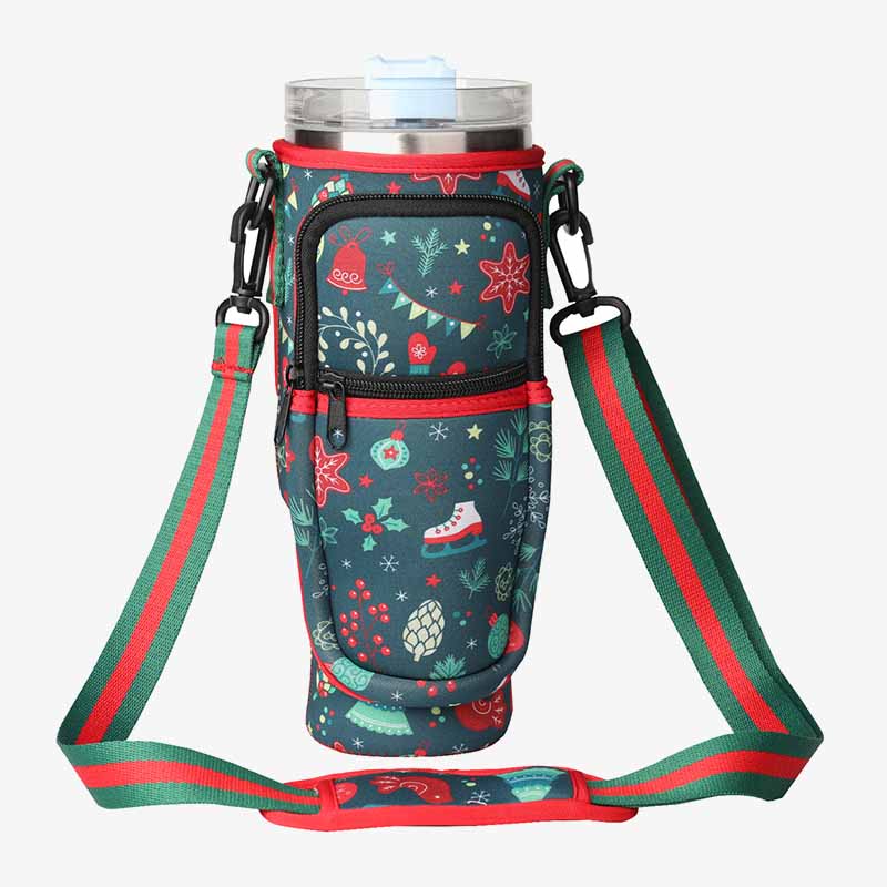 Portable Bottle Storage Bag For Ice Bully Cup Crossbody Purse