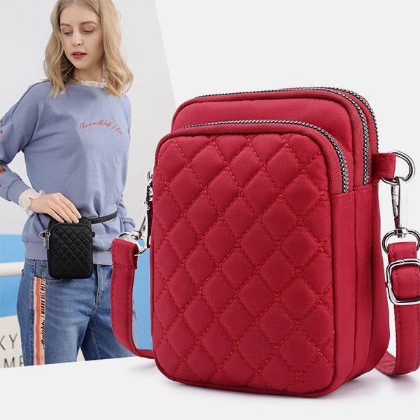 Large Capacity Multi-Pocket Crossbody Bag