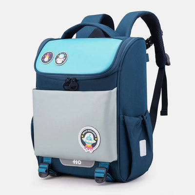 Backpack For Students All-In-One Lightweight Reflective Primary School Bag