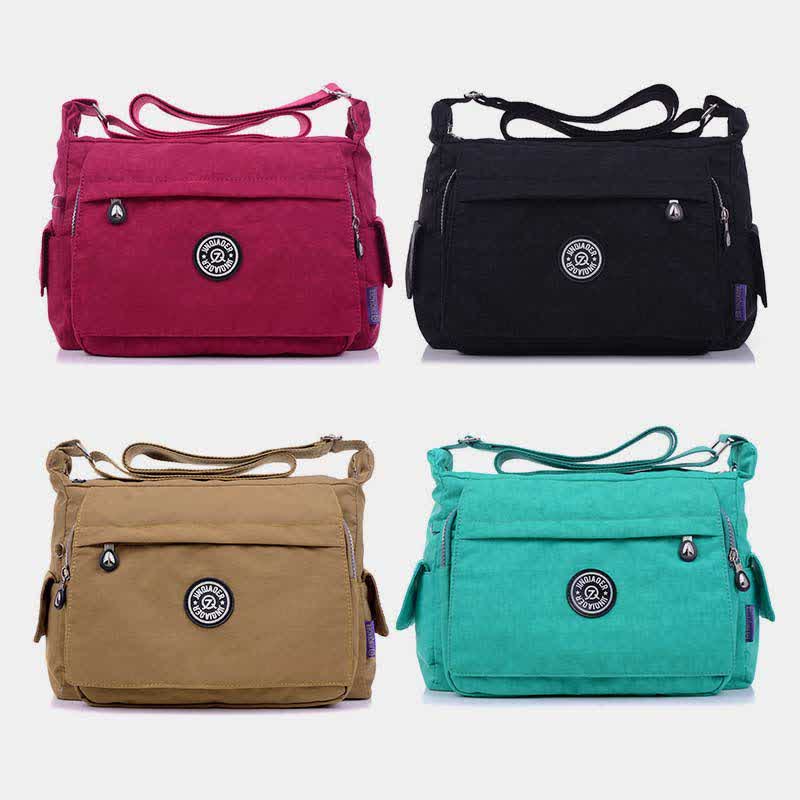 Crossbody Bag Small Purse for Women Nylon Shoulder Bag with Multi-pocket